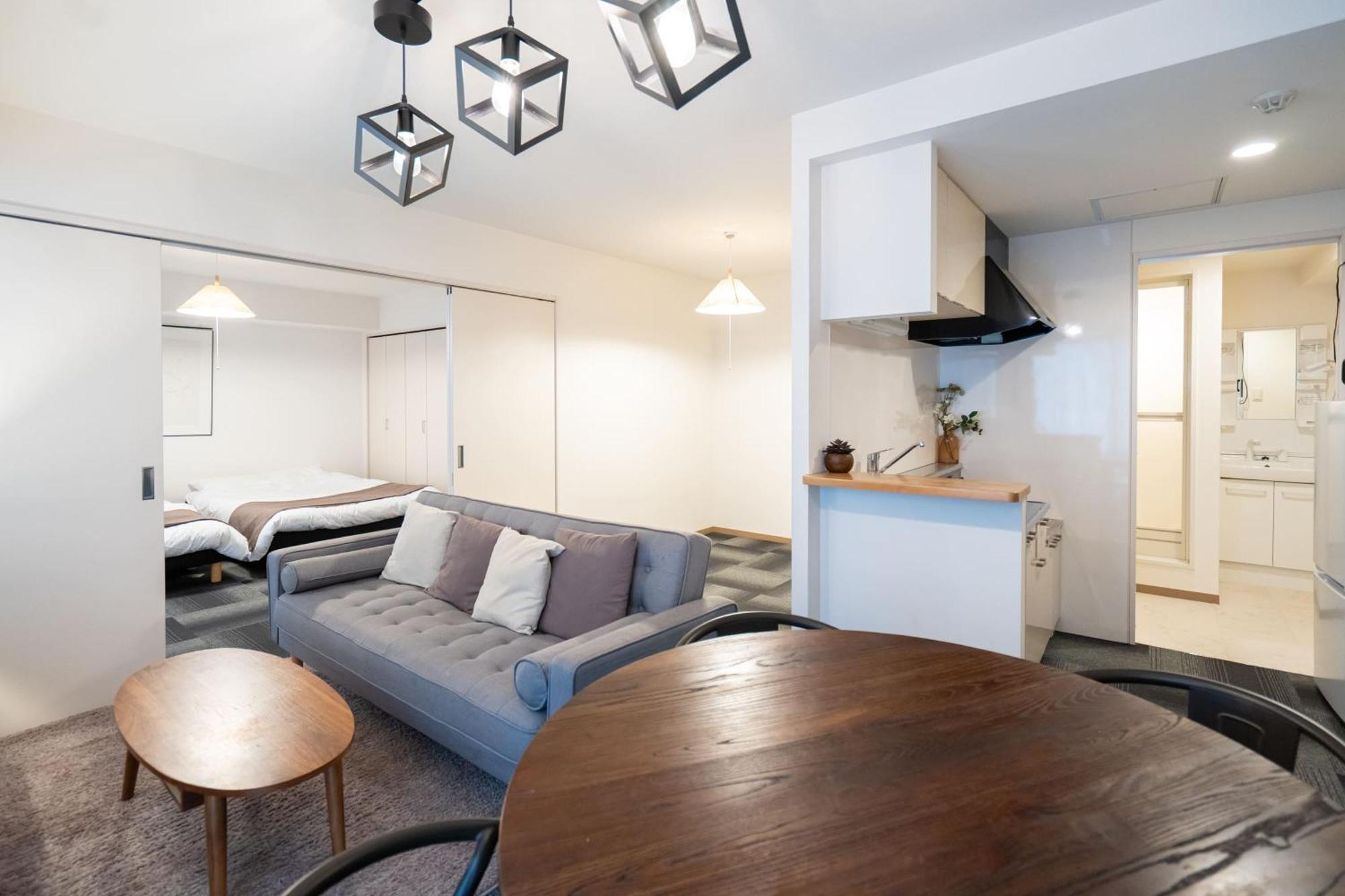 Tsubaki Garden Apartment Sapporo Ruang foto
