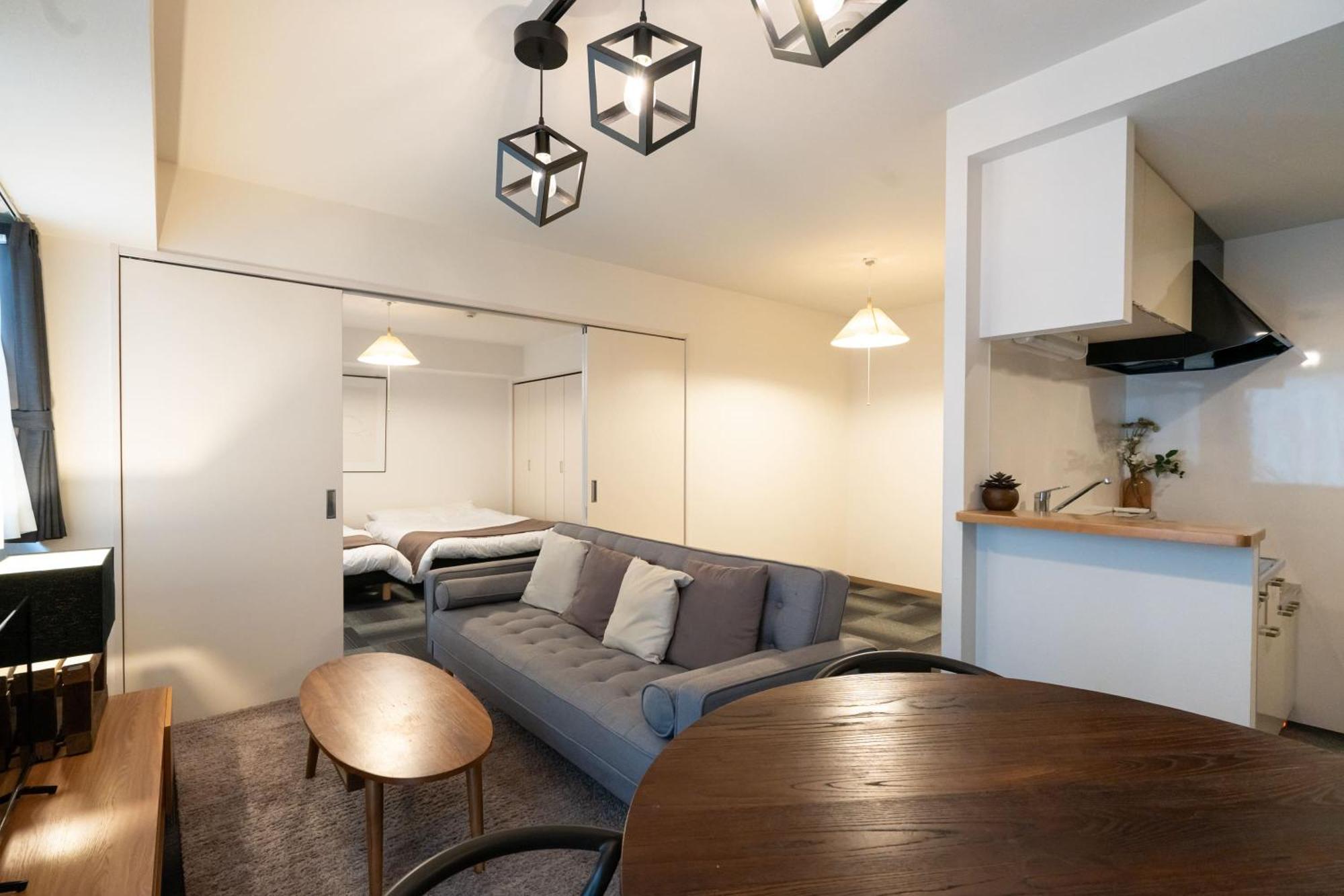 Tsubaki Garden Apartment Sapporo Ruang foto
