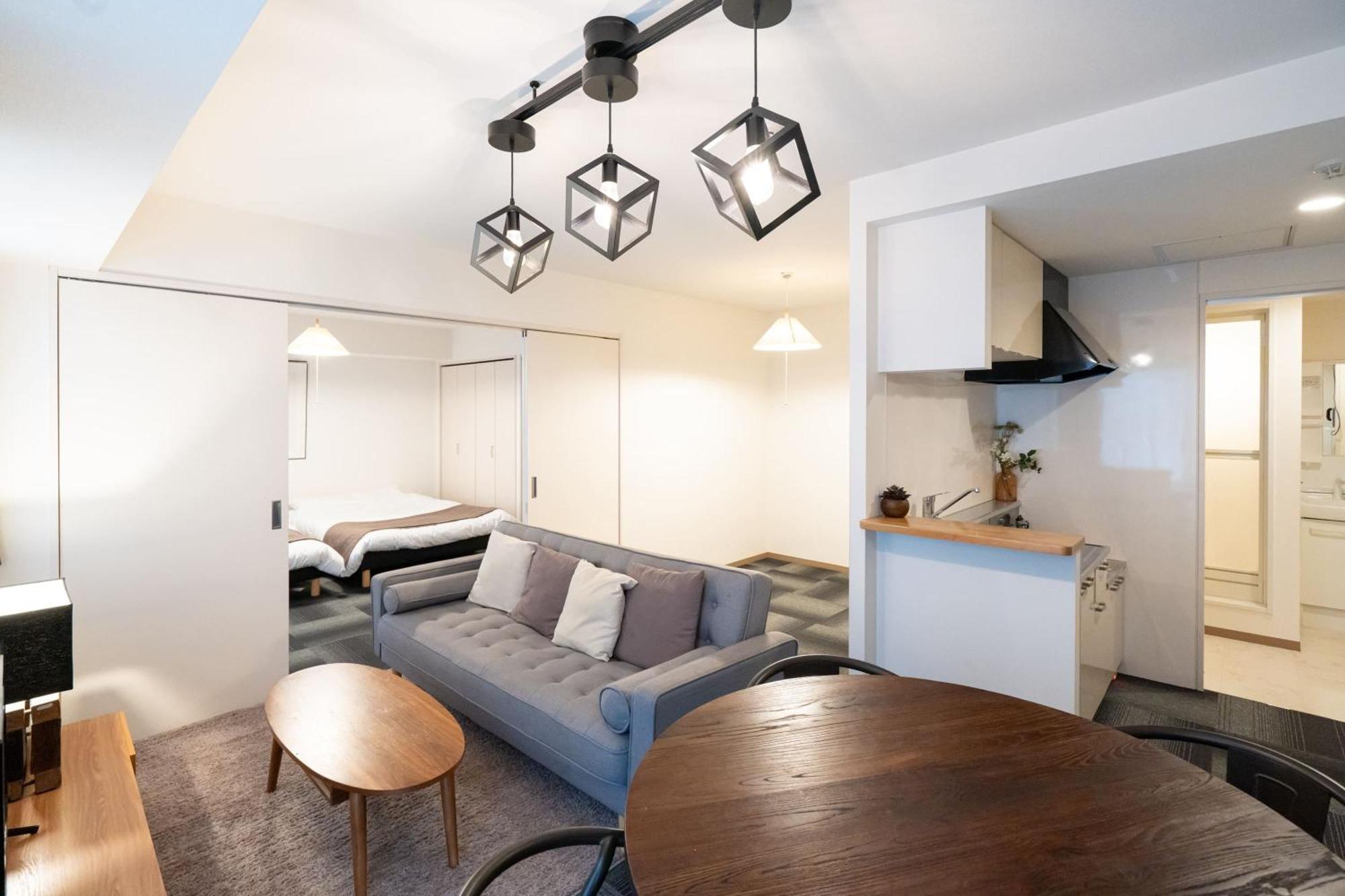 Tsubaki Garden Apartment Sapporo Ruang foto