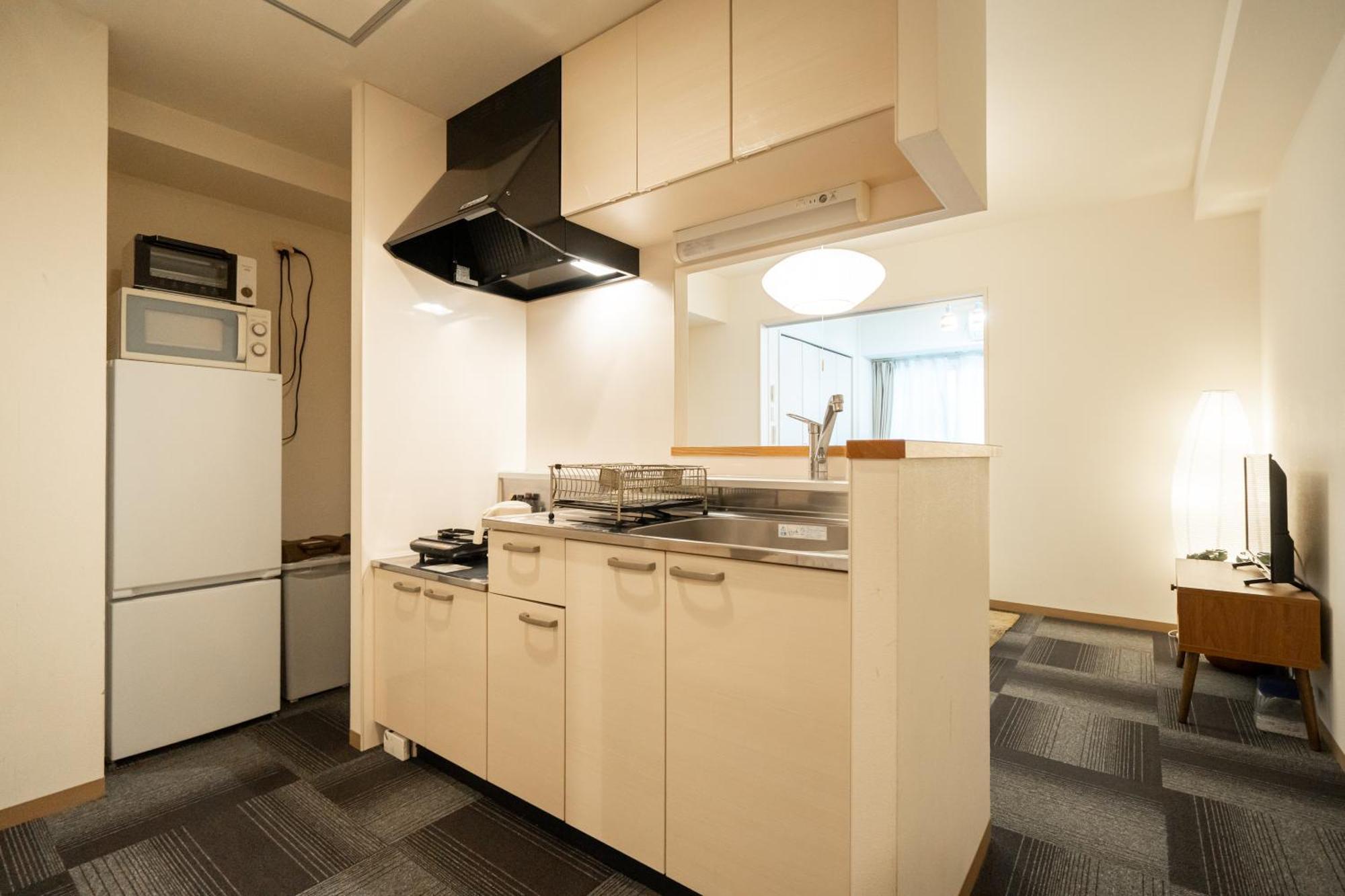 Tsubaki Garden Apartment Sapporo Ruang foto